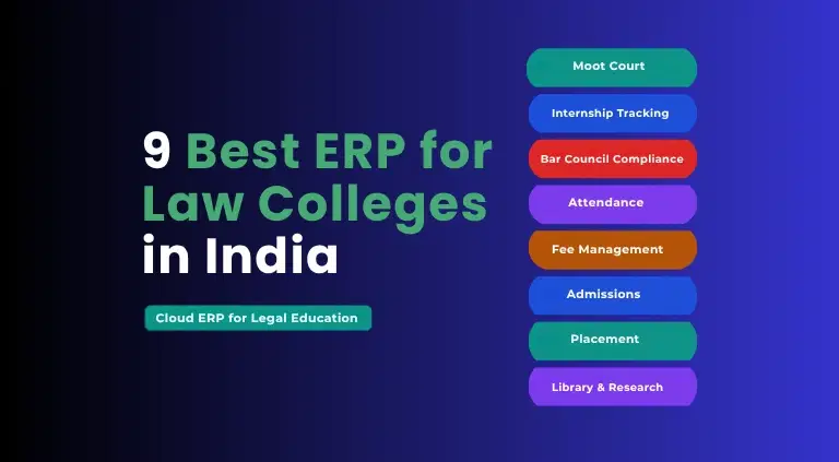 9 Best ERP for Law Colleges in India