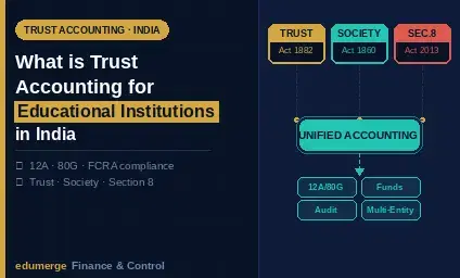 What is Trust Accounting for Educational Institutions in India?