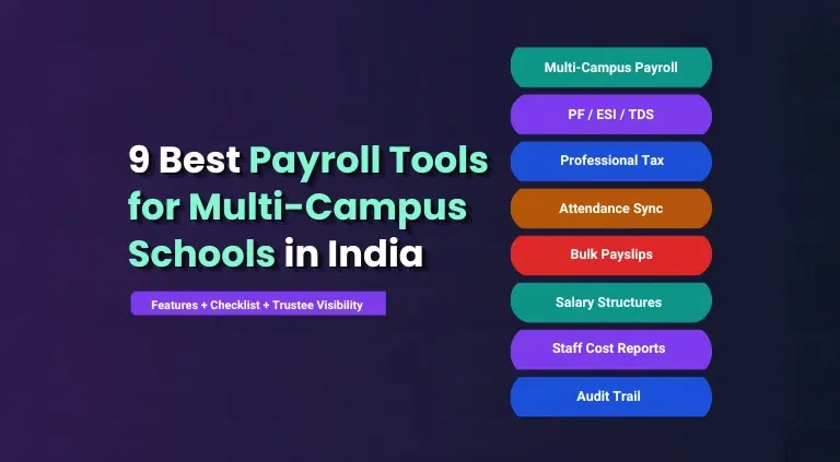 9 Best Payroll Tools for Multi-Campus Schools in India