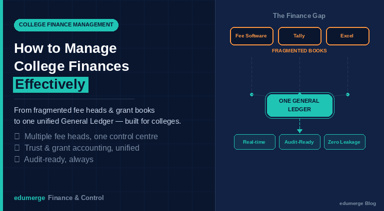 How to Manage College Finances Effectively? A Guide for Finance Heads & Admins