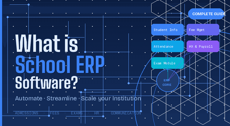 What is school ERP software? A Complete Guide for Modern Institutions