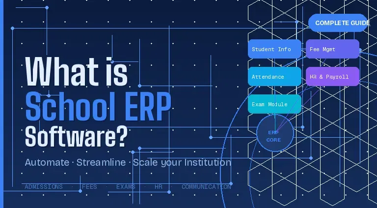 What is school ERP software? A Complete Guide for Modern Institutions