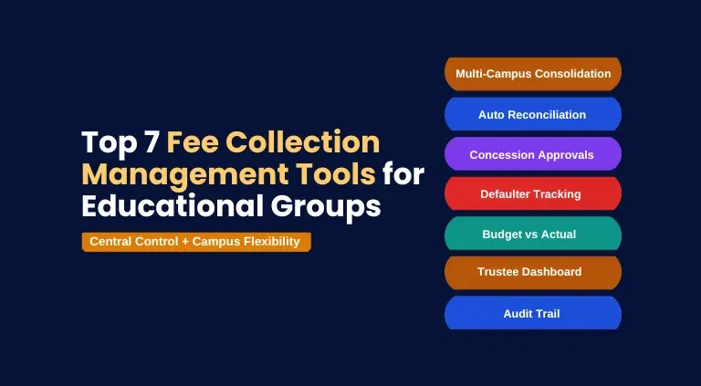 Top 7 Fee Collection Management Tools for Educational Groups in India