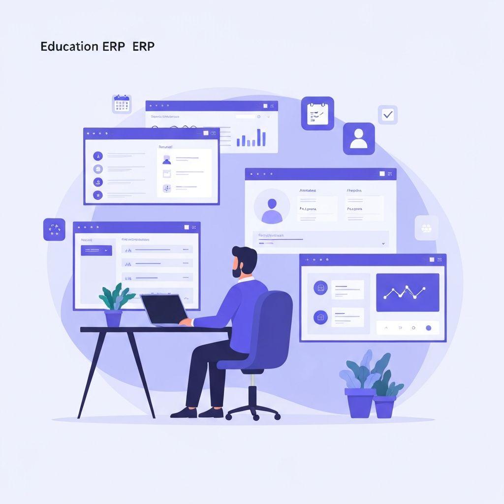 edumerge admin dashboard showing unified operations for school and college admins