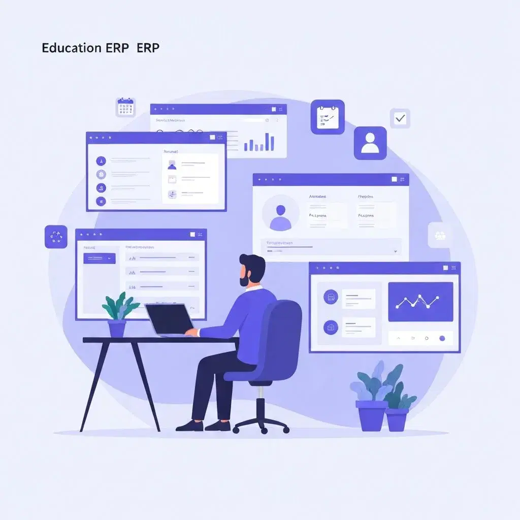edumerge admin dashboard showing unified operations for school and college admins