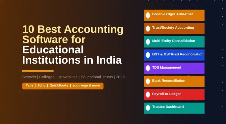10 Best Accounting Software for Educational Institutions in India