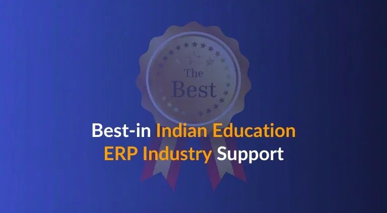 Best-in Indian Education ERP Industry Support, only on edumerge