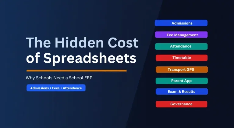 The Hidden Cost of Spreadsheet Administration for Schools