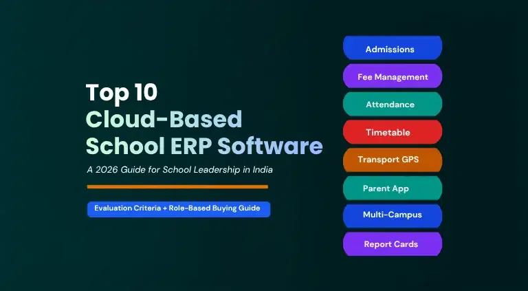 Top 10 Cloud-Based School ERP Software for Schools in India