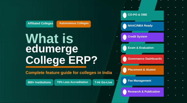 What is edumerge College ERP?