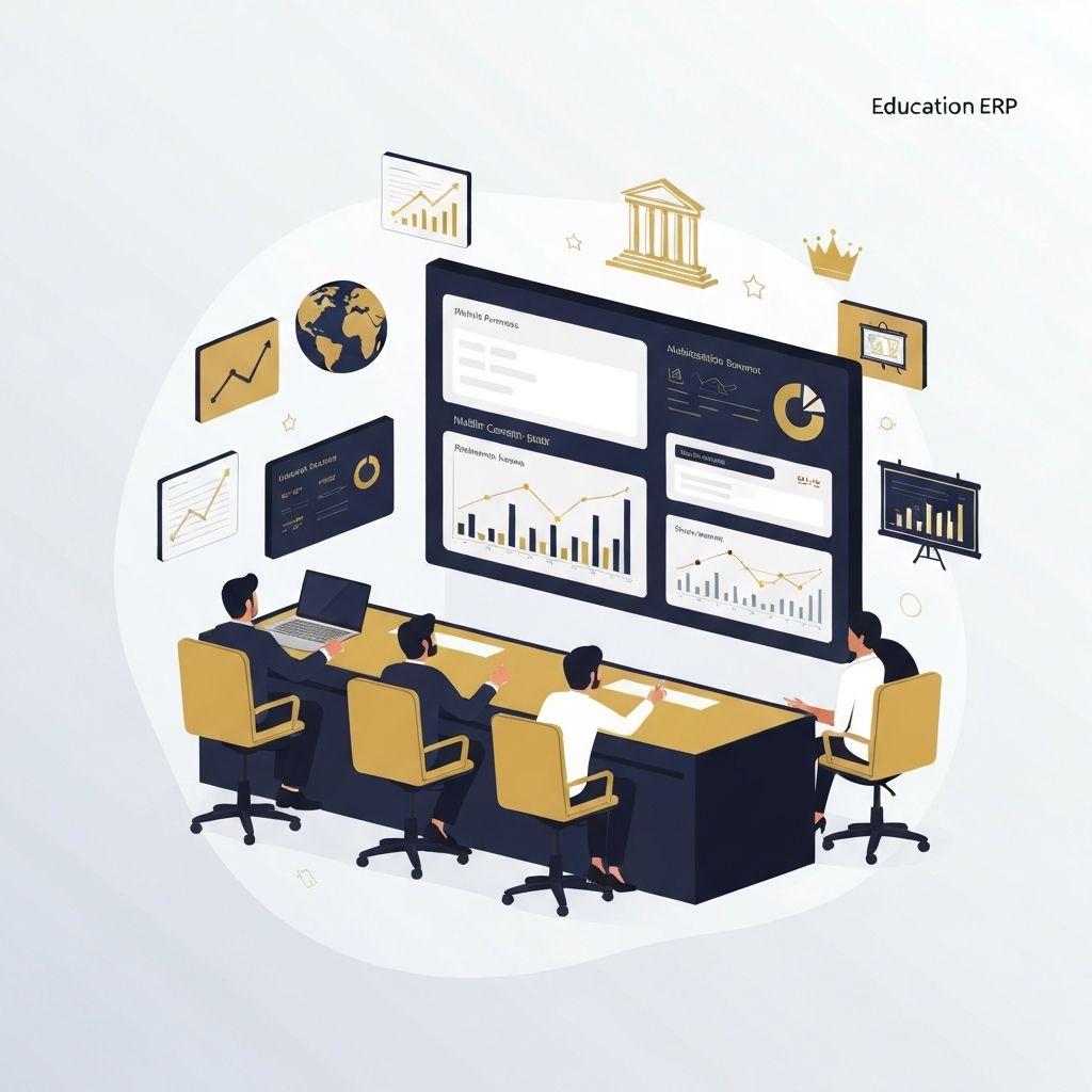 edumerge executive dashboard for institutional leadership and management