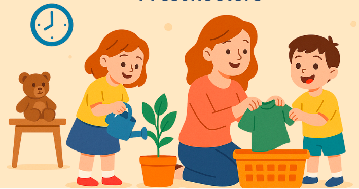 Effective Ways to Teach Responsibilities to Preschoolers